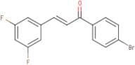 1-(4-bromophenyl)-3-(3,5-difluorophenyl)prop-2-en-1-one