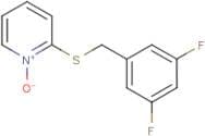 2-[(3,5-difluorobenzyl)thio]pyridinium-1-olate