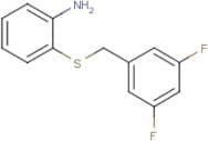 2-[(3,5-difluorobenzyl)thio]aniline