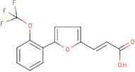 3-{5-[2-(trifluoromethoxy)phenyl]-2-furyl}acrylic acid