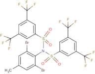 N-{[3,5-bis(trifluoromethyl)phenyl]sulphonyl}-N-(2,6-dibromo-4-methylphenyl)-3,5-bis(trifluorometh…
