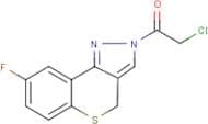 2-chloro-1-(8-fluoro-2,4-dihydrobenzo[5,6]thiino[4,3-c]pyrazol-2-yl)ethan-1-one