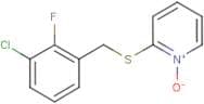 2-[(3-chloro-2-fluorobenzyl)thio]pyridinium-1-olate