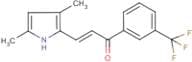 3-(3,5-dimethyl-1H-pyrrol-2-yl)-1-[3-(trifluoromethyl)phenyl]prop-2-en-1-one