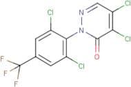 4,5-dichloro-2-[2,6-dichloro-4-(trifluoromethyl)phenyl]pyridazin-3(2H)-one