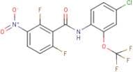 N-[4-chloro-2-(trifluoromethoxy)phenyl]-2,6-difluoro-3-nitrobenzamide