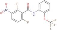2,6-difluoro-3-nitro-N-[2-(trifluoromethoxy)phenyl]benzamide