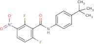 N-[4-(tert-butyl)phenyl]-2,6-difluoro-3-nitrobenzamide