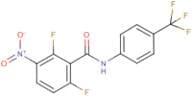 2,6-difluoro-3-nitro-N-[4-(trifluoromethyl)phenyl]benzamide