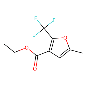 Ethyl 5-methyl-2-(trifluoromethyl)-3-furoate