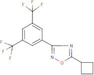 3-[3,5-bis(trifluoromethyl)phenyl]-5-cyclobutyl-1,2,4-oxadiazole