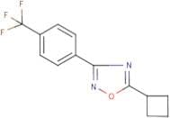 5-cyclobutyl-3-[4-(trifluoromethyl)phenyl]-1,2,4-oxadiazole