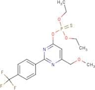O,O-diethyl O-{6-(methoxymethyl)-2-[4-(trifluoromethyl)phenyl]pyrimidin-4-yl} phosphothioate