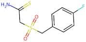 2-[(4-Fluorobenzyl)sulphonyl]ethanethioamide