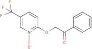2-(2-oxo-2-phenylethoxy)-5-(trifluoromethyl)pyridinium-1-olate