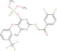 1-(3,4-Difluorophenyl)-2-({4-[(dimethoxyphosphorothioyl)oxy]-6-methyl-5-[3-(trifluoromethyl)phenox…