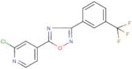 5-(2-chloro-4-pyridyl)-3-[3-(trifluoromethyl)phenyl]-1,2,4-oxadiazole