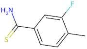 3-Fluoro-4-methylthiobenzamide