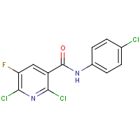N-(4-Chlorophenyl)-2,6-dichloro-5-fluoronicotinamide