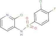 N1-(2-chloro-3-pyridyl)-3-chloro-4-fluorobenzene-1-sulphonamide