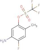 5-Amino-4-fluoro-2-methylphenyl trifluoromethanesulphonate