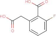 2-(Carboxymethyl)-6-fluorobenzoic acid