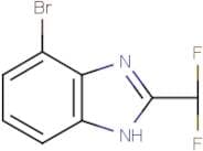 4-Bromo-2-(difluoromethyl)-1H-benzimidazole