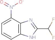 2-(Difluoromethyl)-4-nitro-1H-benzimidazole