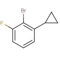 2-Bromo-3-fluoro-1-cyclopropylbenzene