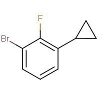 3-Bromo-2-fluoro-1-cyclopropylbenzene