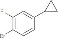 4-Bromo-3-fluoro-1-cyclopropylbenzene