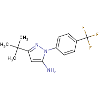 3-tert-Butyl-1-(4-trifluoromethylphenyl)-1H-pyrazol-5-amine