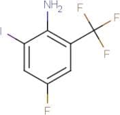 4-Fluoro-6-iodo-2-(trifluoromethyl)aniline