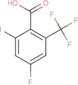4-Fluoro-6-iodo-2-(trifluoromethyl)benzoic acid