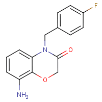 8-Amino-4-(4-fluorobenzyl)-2H-1,4-benzoxazin-3(4H)-one