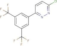 6-[3,5-Bis(trifluoromethyl)phenyl]-3-chloropyridazine