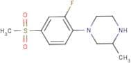 1-[2-Fluoro-4-(methylsulphonyl)phenyl]-3-methylpiperazine