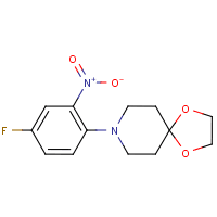 8-(4-Fluoro-2-nitrophenyl)-1,4-dioxa-8-azaspiro[4.5]decane