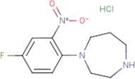 1-(4-Fluoro-2-nitrophenyl)homopiperazine hydrochloride