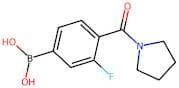 3-Fluoro-4-(pyrrolidin-1-ylcarbonyl)benzeneboronic acid
