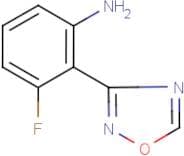3-Fluoro-2-(1,2,4-oxadiazol-3-yl)aniline