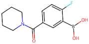 2-Fluoro-5-(piperidin-1-ylcarbonyl)benzeneboronic acid