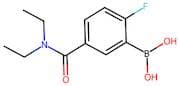 5-(Diethylcarbamoyl)-2-fluorobenzeneboronic acid