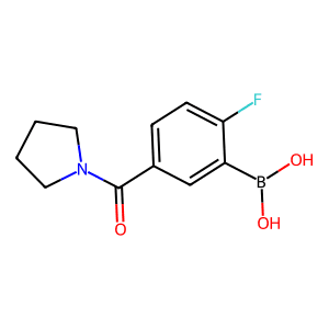 2-Fluoro-5-(pyrrolidin-1-ylcarbonyl)benzeneboronic acid
