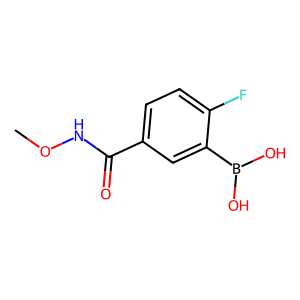 2-Fluoro-5-(methoxycarbamoyl)benzeneboronic acid