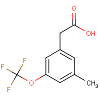 3-Methyl-5-(trifluoromethoxy)phenylacetic acid
