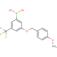 3-(4-Methoxy)benzyloxy-5-(trifluoromethyl)benzeneboronic acid