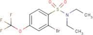 2-Bromo-N,N-diethyl-4-(trifluoromethoxy)benzenesulphonamide