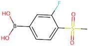 3-Fluoro-4-(methylsulphonyl)benzeneboronic acid