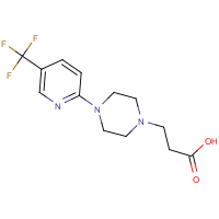 3-{4-[5-(Trifluoromethyl)pyridin-2-yl]piperazin-1-yl}propanoic acid